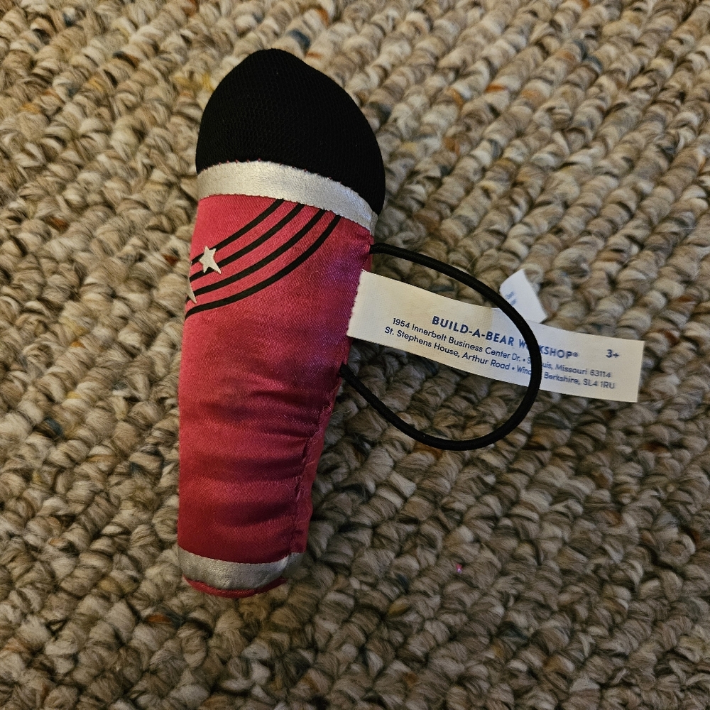 Build A Bear Honey Girls Pink Microphone - Picture 2 of 2